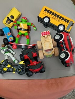 Cars And Figurines